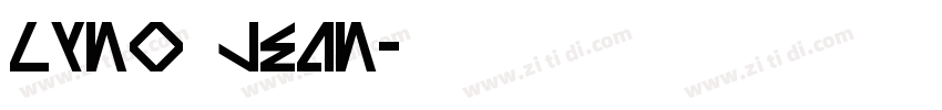 Lyno Jean字体转换